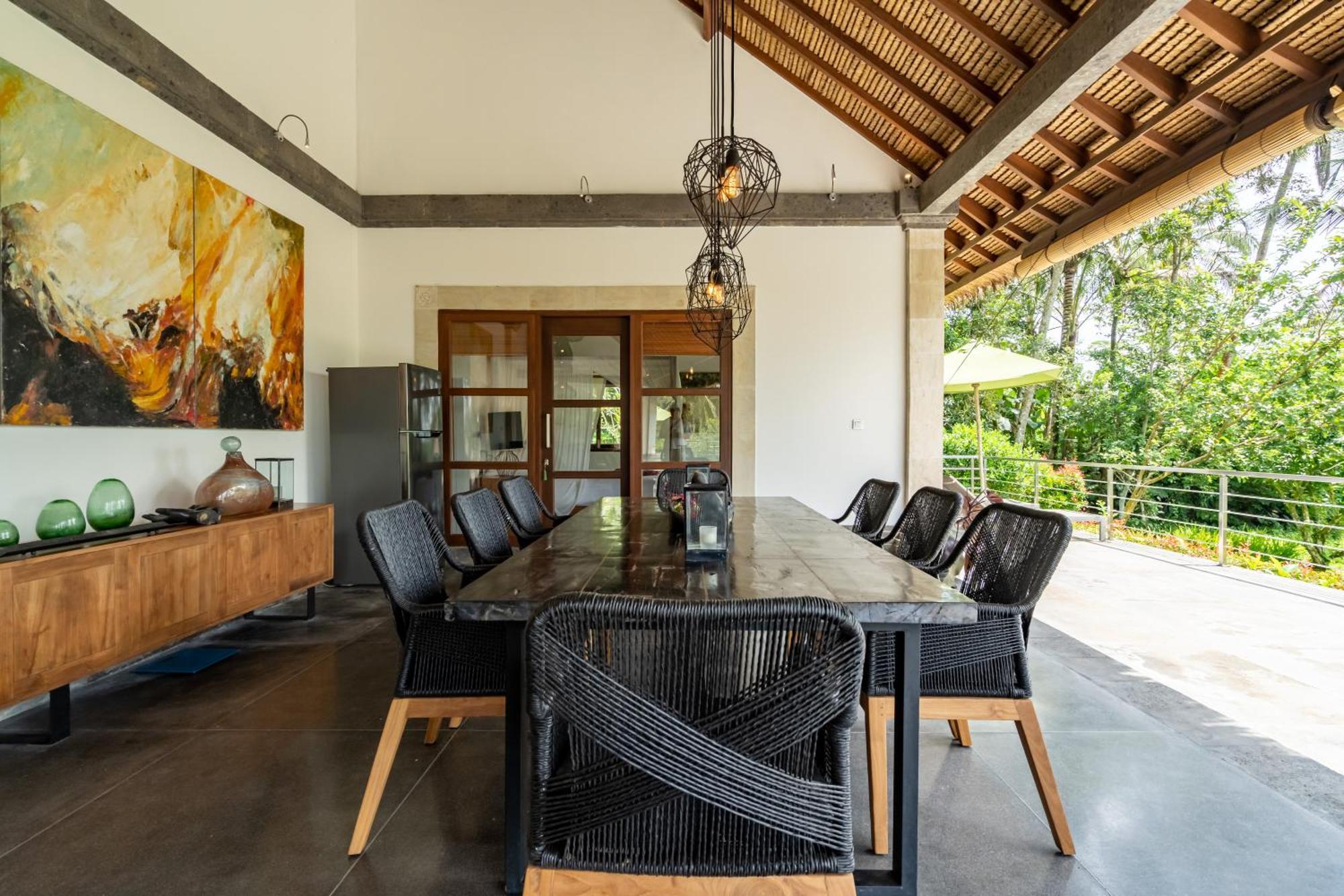 Villa Themma Jungle - Sumptuous 3Br Luxury Villa With Majestic Jungle View North Of Ubud Exterior foto