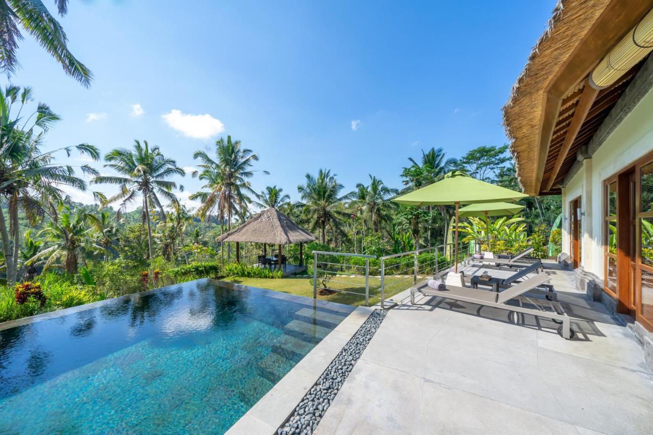 Villa Themma Jungle - Sumptuous 3Br Luxury Villa With Majestic Jungle View North Of Ubud Exterior foto